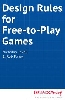 Design Rules for Free-to-Play Games